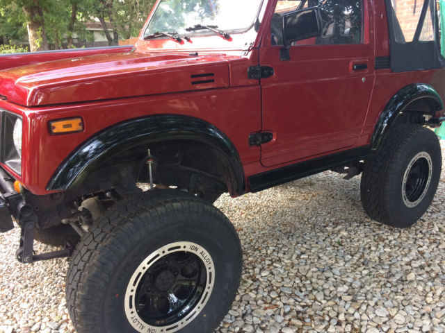restored Samurai 1988 Suzuki Samurai