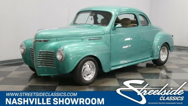Restored street rod all steel body fenders and running boards 1940 Plymouth Business Coupe --