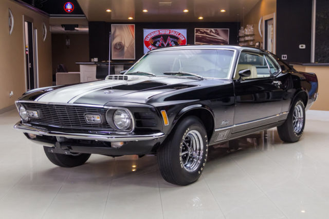 Restored to Factory Spec! #s Matching 428CJ, C6, A/C, Shaker, Documented 1 of 1 1970 Ford Mustang Mach 1 R Code
