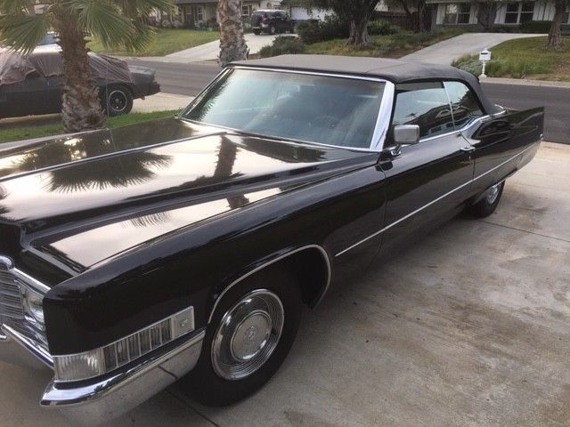 1969 CADILLAC DEVILLE BLACK - photo 2