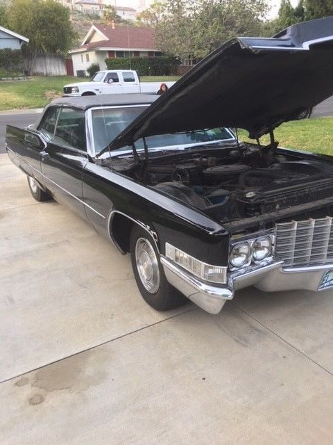1969 CADILLAC DEVILLE BLACK - photo 3