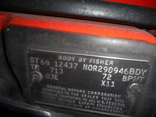 1969 Chevrolet Camaro DELUXE - photo 12
