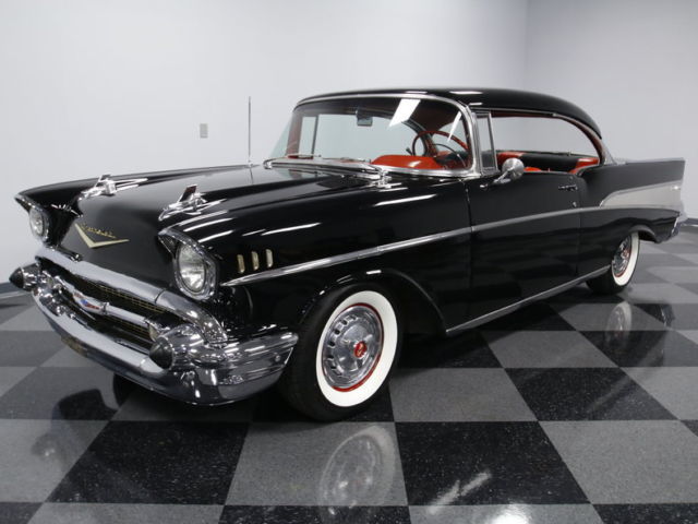 RESTOROD, EFI 350 SWAP, OD TRANS, A/C, GR8 INTERIOR, FRONT PWR DISCS, CLASSIC! 1957 Chevrolet Bel Air/150/210