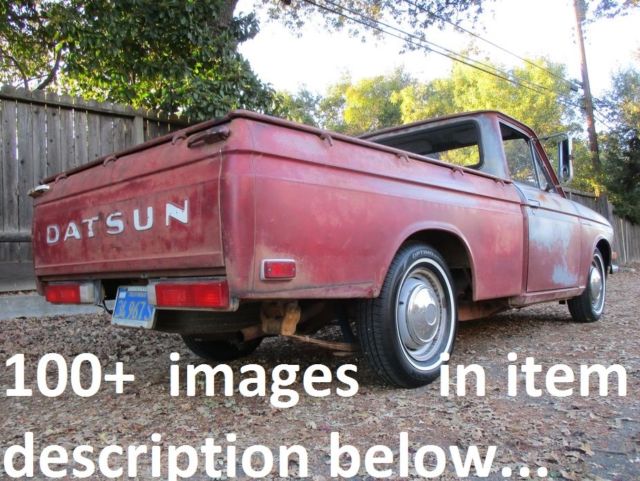 1970 Datsun 521 California Patina Barn Find NO RESERVE - photo 2
