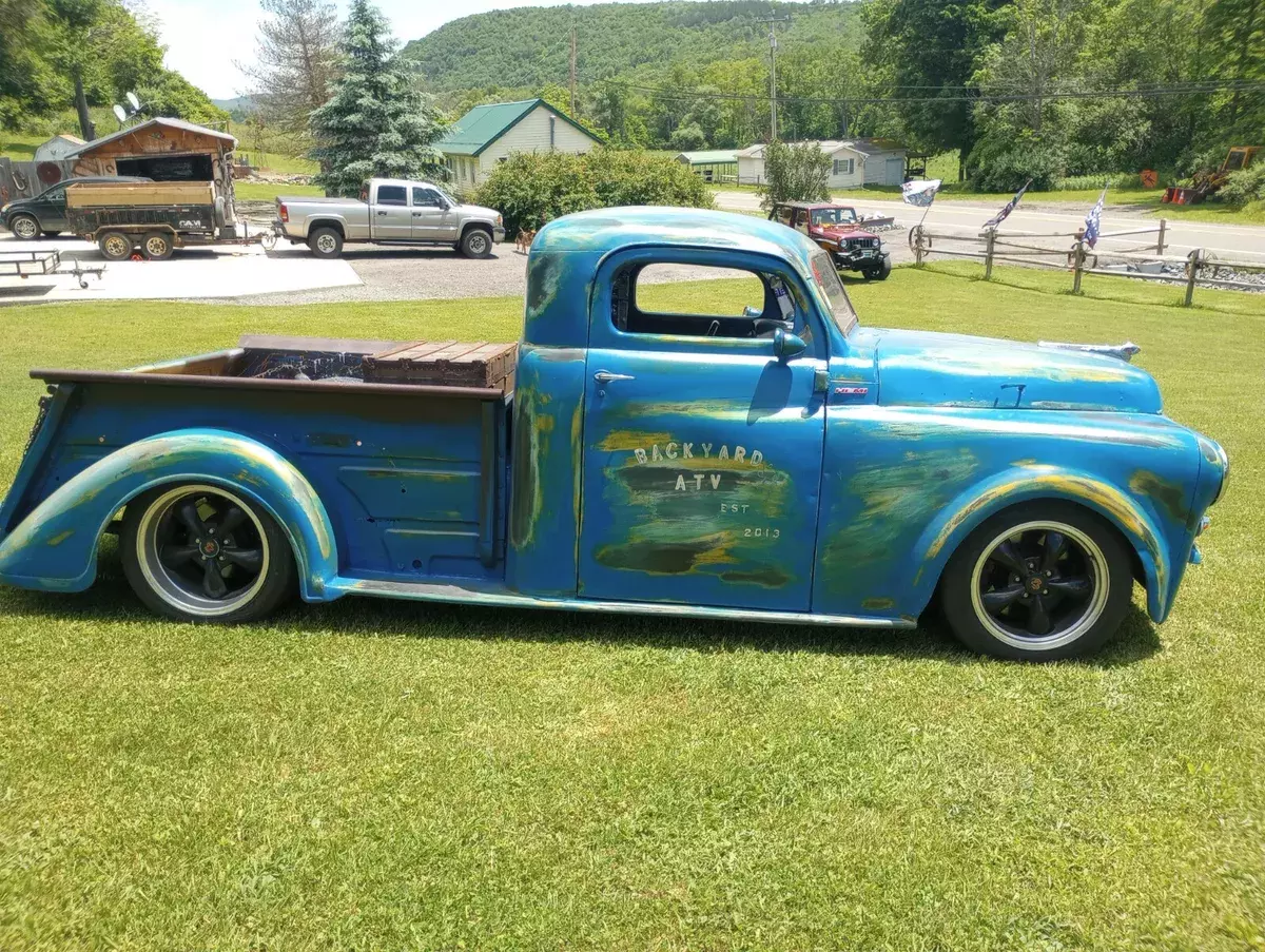 Retro rod / 49 Dodge pickup sitting on a 300c Chrysler chassis , has a hemi 5.7 1949 Dodge Other Pickups