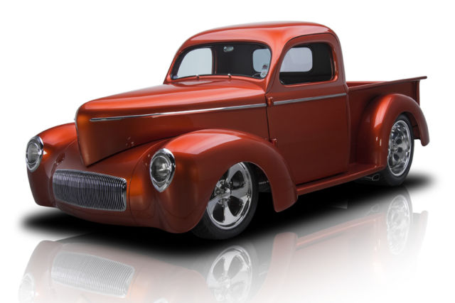 Ridler Great 8 400K Build Steel Willy Pickup EFI Ramjet 502 V8 TH400 3 Speed A/C 1941 Willys Pickup