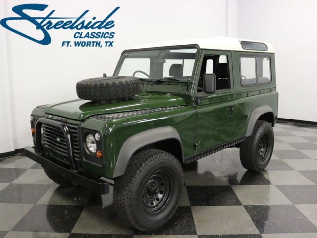 RIGHT HAND DRIVE, FRESHLY REBUILT 2.5L DIESEL, 5 SPD MANUAL, STRAIGHT & CLEAN!!! 1984 Land Rover Defender 90