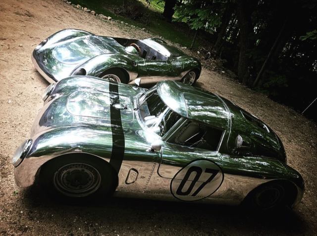 RÜNGE Flyer Gullwing Coupe Porsche Spyder Aluminum 300SL Mercedes 1954 Porsche RÜNGE Gullwing Coupe Flyer Runge
