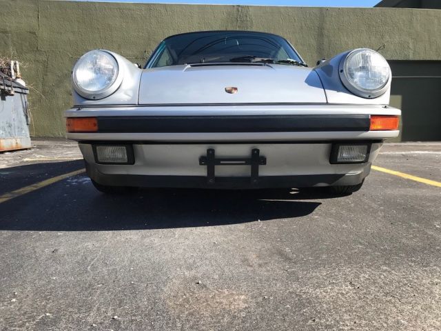 Road Ready 911 3.2 Anniversary Cabriolet Edition 90k Original Miles 1989 Porsche 911 Leather