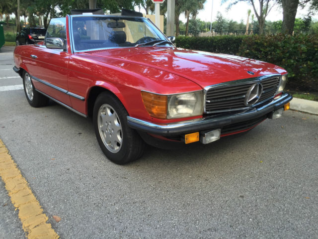 Roadster Euro 280SL 5Speed 560 euro sister ! Pristine low miles NO RESERVE 1985 Mercedes-Benz SL-Class 280sl