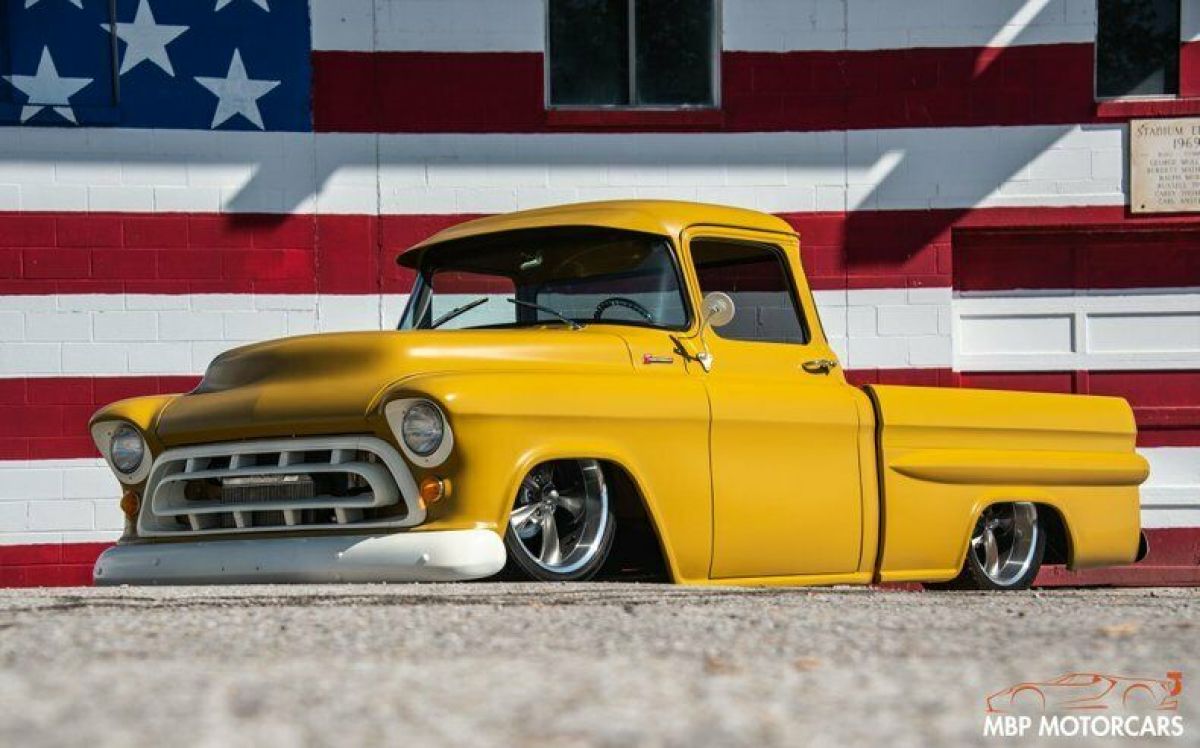 Roadster Shop Chassis, ProCharged LS2, 6 Speed, Air Ride. All Trades Considered! 1957 Chevrolet C-10