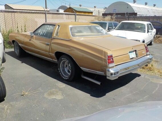 Rock Solid 1977 Chevy Monte Carlo swivel bucket seats console sbc 305 no rust! 1977 Chevrolet Monte Carlo