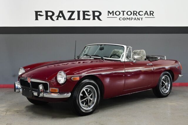 ROCK SOLID 65447 mile EARLY 1974 CHROME BUMPER MGB ROADSTER 1974 MG MGB ROADSTER