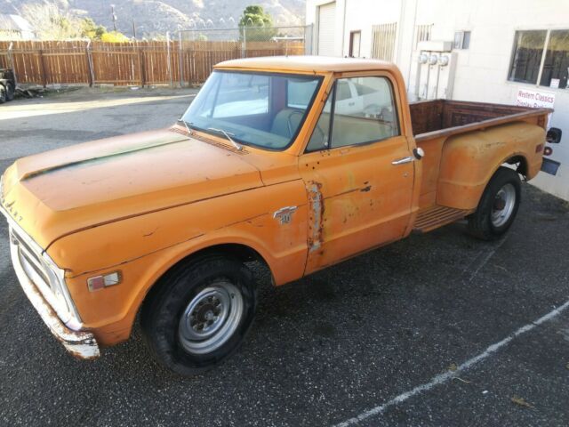 Rock Solid California C20 Stepside Pickup! Barn Find! Like C10 C30 GMC 1968 Chevrolet Other Pickups Stepside C20