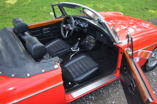 1972 MG MGB CHROME BUMPER MGB ROADSTER - photo 10