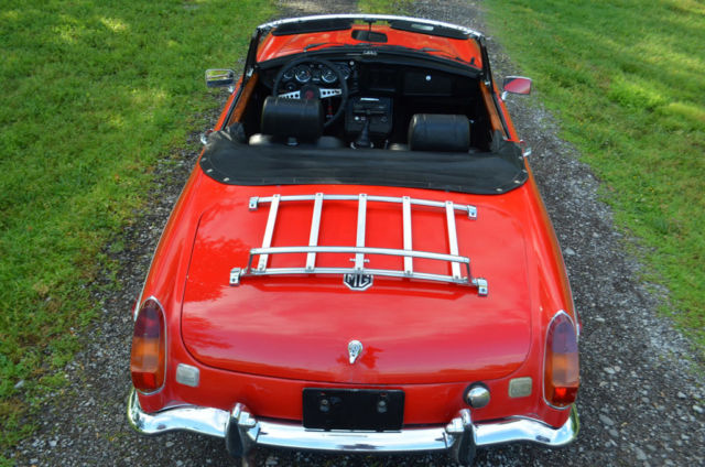 1972 MG MGB CHROME BUMPER MGB ROADSTER - photo 4