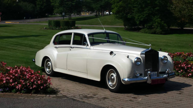 Rolls Royce Bentley CL I, long wheelbase 4 door sedan, white 1961 Rolls-Royce Rolls Royce / Bentley CL I