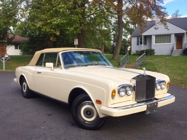 Rolls Royce Corniche II 1986 convertible, low milage . very clean!! 2 owners 1986 Rolls-Royce Corniche