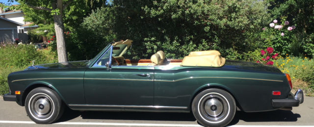 Rolls Royce Cornishe Convertible Excellent orignal collector car time capsule 1976 Rolls-Royce Corniche convertible