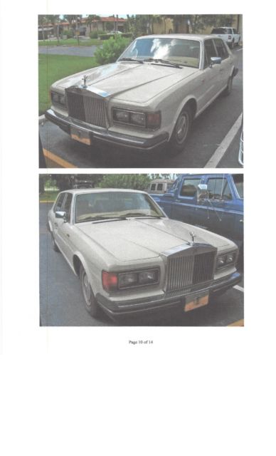 1991 Rolls-Royce Silver Spirit/Spur/Dawn SILVER SPIRIT II