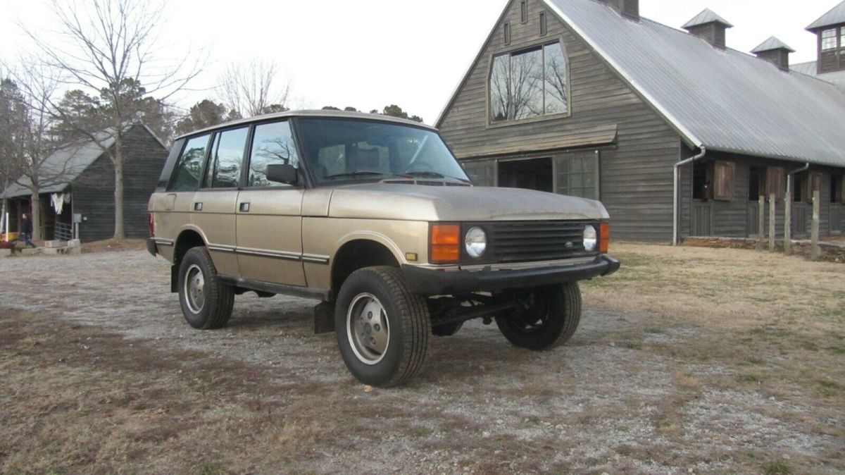 Roman Bronze, original condition, mechanical refreshed 1991 Land Rover Range Rover