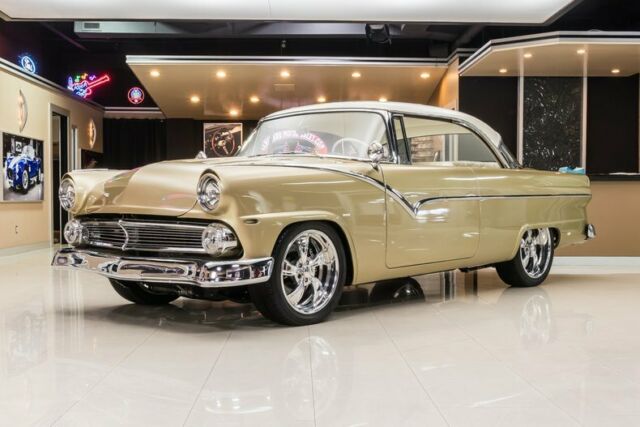 Rotisserie Build! 4.6L Supercharged V8, 4R70W Auto, Art Morrison, PS, PB, A/C 1955 Ford Fairlane Restomod