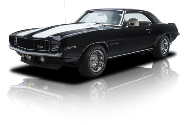 Rotisserie Built Camaro Custom ZZ502 V8 5 Speed Manual 12 Bolt Posi PS A/C 1969 Chevrolet Camaro RS/SS