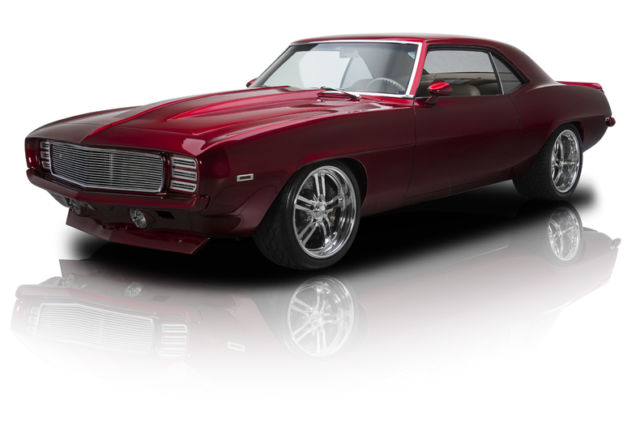 Rotisserie Built Camaro Pro Touring Donovan 376 V8 600 HP TKO 5 Speed Moser A/C 1969 Chevrolet Camaro