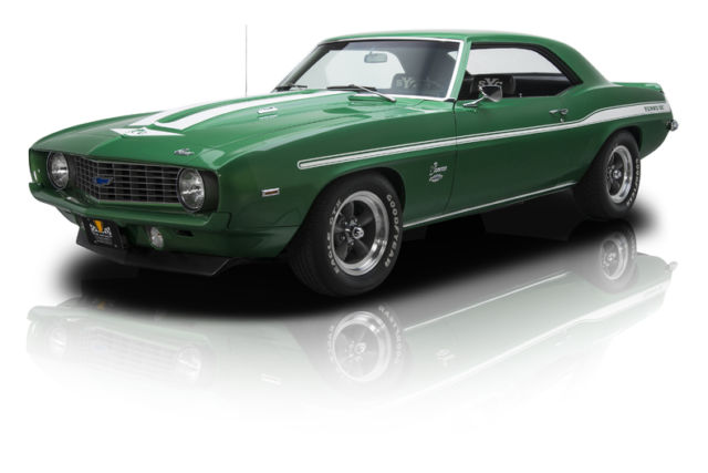 Rotisserie Built Camaro Yenko Tribute "512" 427 V8 4 Speed Manual PS Rally Green 1969 Chevrolet Camaro Yenko