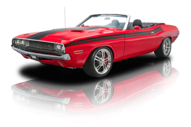 Rotisserie Built Challenger R/T Convertible Pro Touring 6.1L HEMI 475 HP 5 Speed 1970 Dodge Challenger R/T