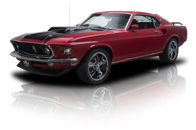 Rotisserie Built Mustang Mach 1 Pro Touring 383 V8 475 HP C6 3 Speed PS A/C 1969 Ford Mustang