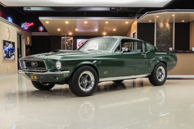 Rotisserie Built, R-Code Bullitt! Keith Kraft 428ci Cobra Jet V8, Tremec 5-Speed 1968 Ford Mustang Fastback R-Code Bullitt