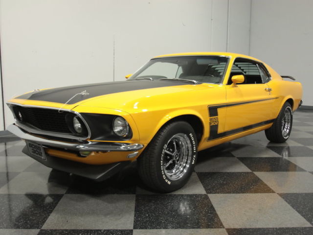 ROTISSERIE RESTORATION, BUILT 302 V8, TREMEC 5-SPEED, JUST FINISHED, BRAND NEW!! 1969 Ford Mustang Boss 302 Tribute