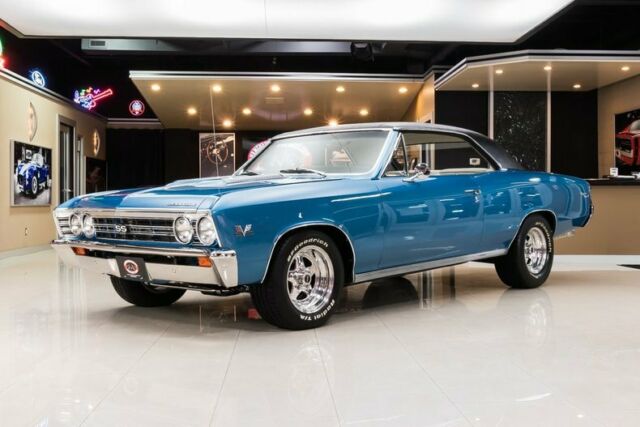 Rotisserie Restored, 138 SS! GM 502ci V8 (630hp) TH400 Automatic, Posi, PS, PB 1967 Chevrolet Chevelle SS