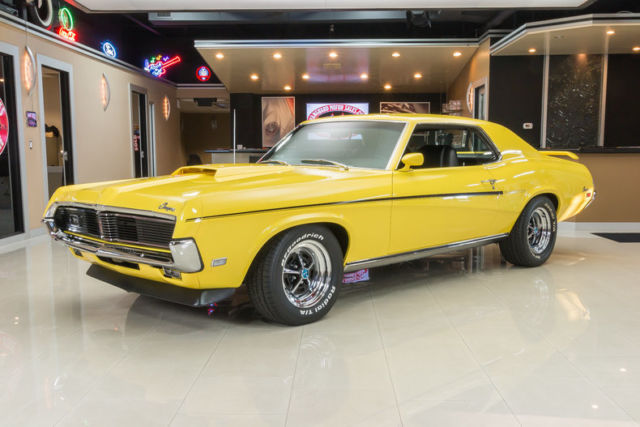 Rotisserie Restored! 351ci Windsor, FMX Auto, A/C, PS, PB, Disc, Window Sticker! 1969 Mercury Cougar Eliminator