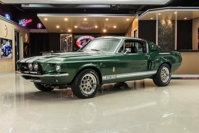 Rotisserie Restored! 428ci CJ V8 (456hp) TKO600 5-Speed, 4W Disc, PS, PB, A/C 1967 Ford Mustang Fastback Shelby GT500 Tribute
