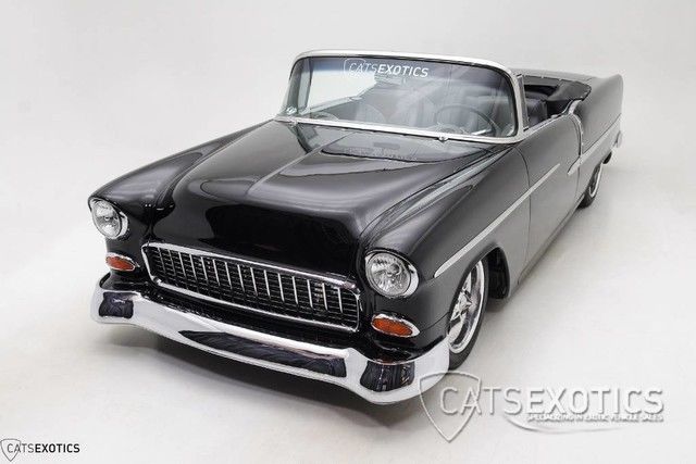 Rotisserie Restored Art Morrison Chassis Corvette LS2 V8 Vintage Air 1955 Chevrolet Bel Air/150/210 Convertible Resto-Mod