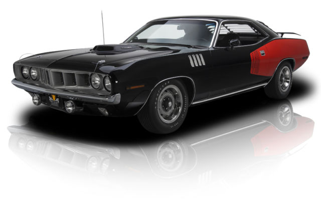 Rotisserie Restored Built 'Cuda 440 Six Pack V8 A833 4 Speed Shaker Hood Rally 1971 Plymouth Barracuda 'Cuda