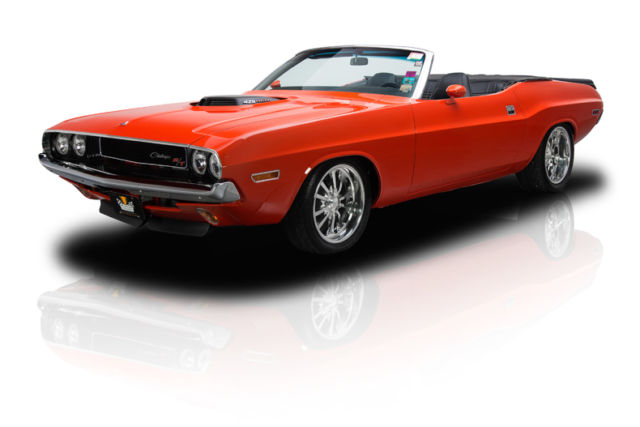 Rotisserie Restored Challenger Convertible 472 Dual Quad HEMI V8 5 Speed PS Disc 1970 Dodge Challenger R/T