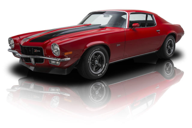 Rotisserie Restored Cranberry Red Camaro Z/28 350 V8 4 Speed PS A/C Disc Brakes 1970 Chevrolet Camaro