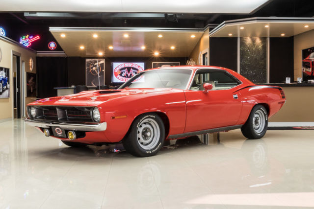 Rotisserie Restored Cuda! # Matching 440ci V8, 727 Automatic, Sure Grip, PS, PB! 1970 Plymouth Barracuda