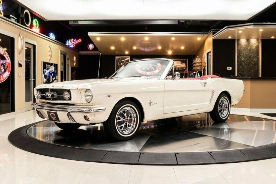 Rotisserie Restored! Ford 289ci V8, 4-Speed Manual, PB, Front Disc, Power Top 1965 Ford Mustang Convertible