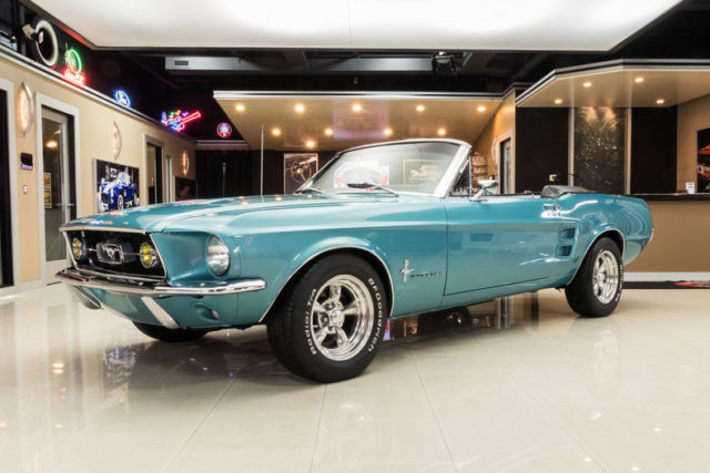 Rotisserie Restored! Ford 289ci V8, C4 Automatic, PS, PB, Disc, Original Color! 1967 Ford Mustang Convertible