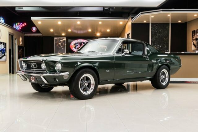 Rotisserie Restored! Ford 289ci V8, Toploader 4-Speed Manual, Disc, PS, PB 1968 Ford Mustang Fastback Bullitt