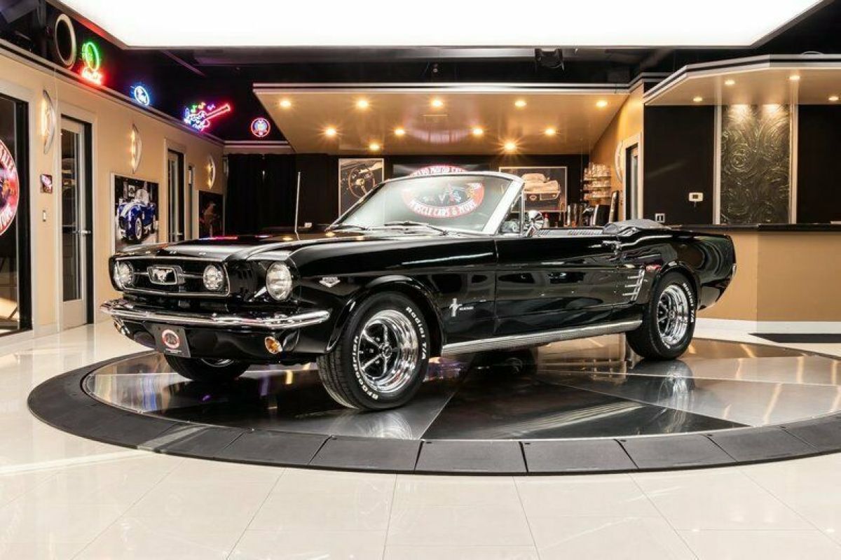Rotisserie Restored! Ford 302ci V8, C4 Automatic, PS, Pony Interior, Power Top 1966 Ford Mustang Convertible