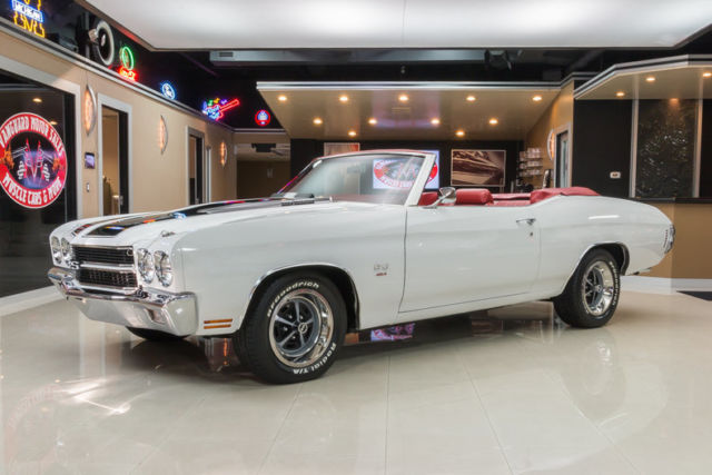 Rotisserie Restored! GM 454ci V8, TH400 Auto, PS, PB, 4-Wheel Disc, Power Top! 1970 Chevrolet Chevelle