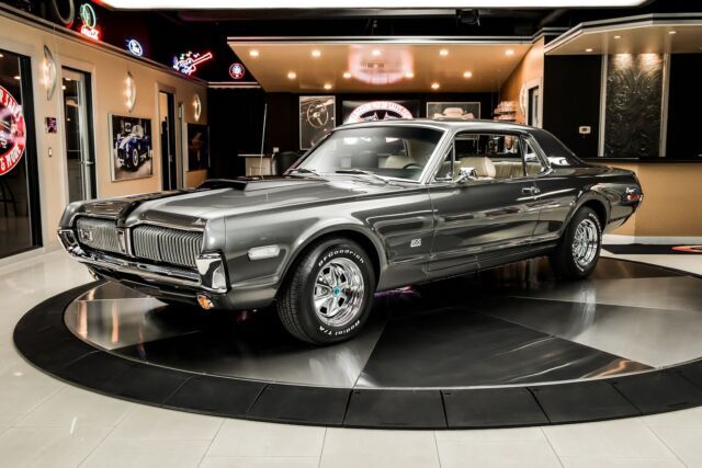 Rotisserie Restored, S-Code! 390ci FE V8, Toploader 4-Speed, Posi, Disc, PS, PB 1968 Mercury Cougar S-Code