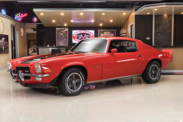 Rotisserie Restored Z28! # Match Drivetrain, 350ci V8, 4-Speed, Original Colors! 1973 Chevrolet Camaro