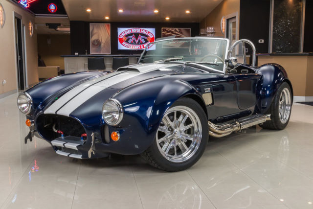 Roush 427ci Dart V8, TKO 5-Speed Manual, BMW Components, A/C! Power Disc Brakes 1965 Shelby Cobra