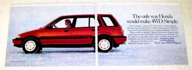 1990 Honda Civic Wagon - photo 3